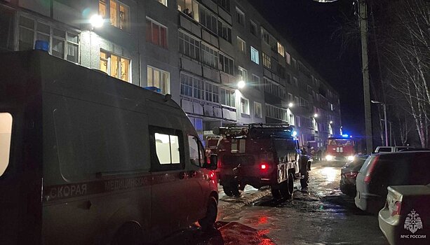 В Котельниче произошел пожар в многоквартирном доме: госпитализирован один человек