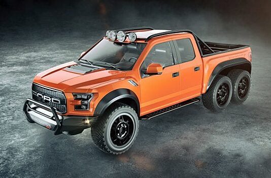 6-колесный Ford F-150 привезут на SEMA