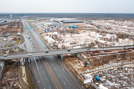 В Ленобласти началось строительство путепровода над Мурманским шоссе