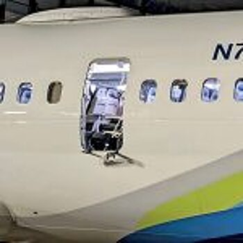 Акции Boeing просели на 8% после инцидента с лайнером 737 MAX 9