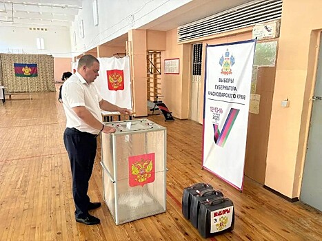 Замы главы Краснодара проголосовали на выборах главы края и депутатов Гордумы