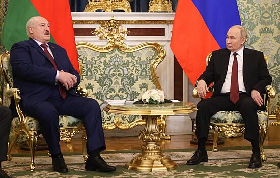 Переговоры Путина и Лукашенко завершились