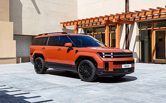 В России замечен в продаже новый Hyundai Santa Fe