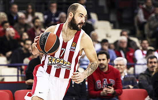 Баскетболист "Олимпиакоса" Спанулис стал самым результативным игроком в истории Евролиги