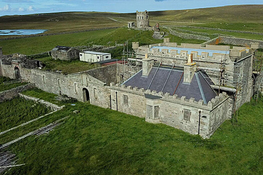 Заброшенный замок на Шетландских островах продается за £30 тысяч