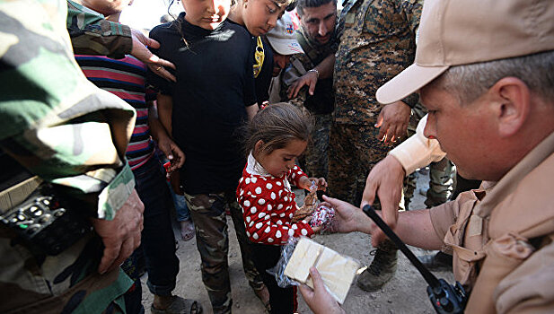 Жителям сирийского города Дума полностью раздали медикаменты из Франции