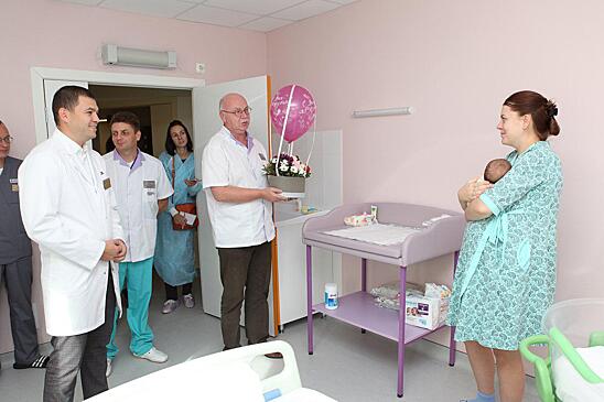 Трехтысячный ребенок родился в центре материнства и детства в Раменском