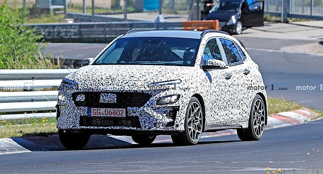 Будущий Hyundai Kona N испытывают на «Северной петле»