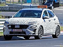 Будущий Hyundai Kona N испытывают на «Северной петле»
