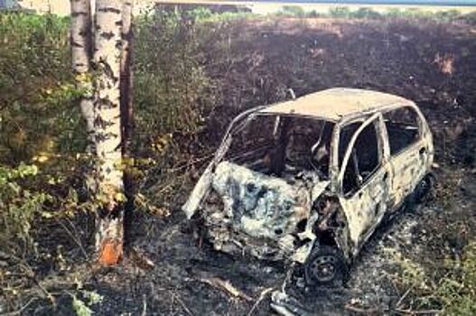 На трассе в Клепиковском районе сгорел водитель Daewoo