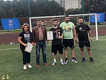 На Юго-Западе столицы состоялся открытый турнир по футболу