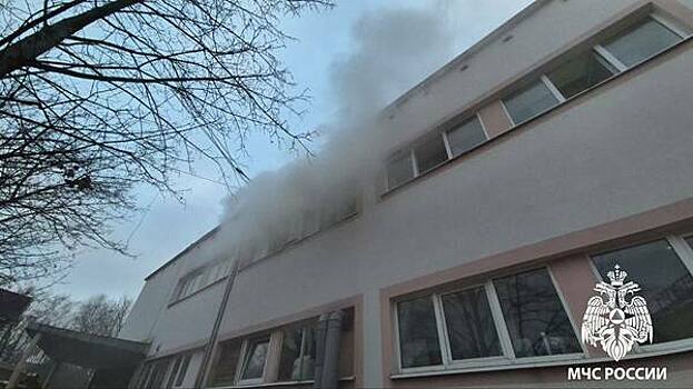 В Калининграде загорелась женская парная в бане на улице Грига