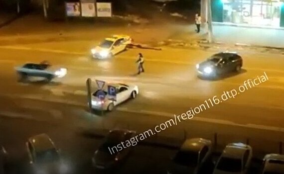 В Казани за водителем "Лады" устроили погоню семь экипажей ГИБДД