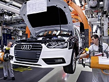 Новая Audi A4 приехала в Москву для испытаний