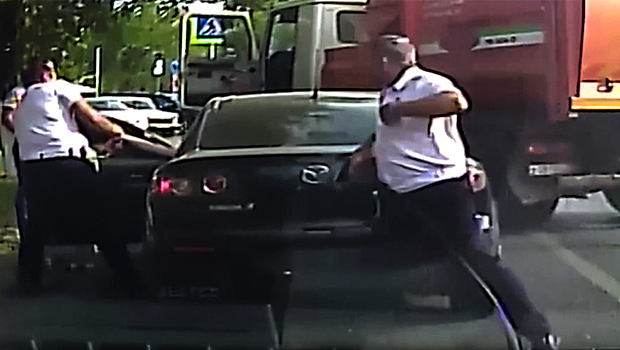 Удиравшая от ДПС гонщица явно не ожидала такого исхода