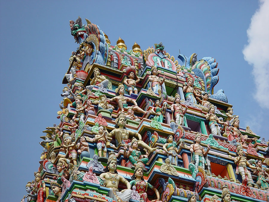 Храм Шри Мариамман, Сингапур, Азия