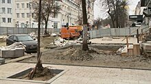 Правую сторону верха Московской покроют плиткой к концу ноября