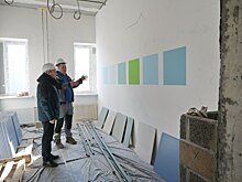 В новом корпусе тубдиспансера в Ижевске проводят отделочные работы