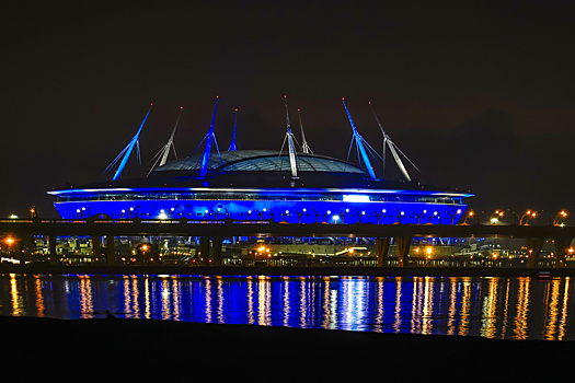 ​Где в России пройдёт Евро-2020: стадион Санкт-Петербурга