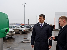 Первая в регионе современная электрическая АЗС открылась в Вологде