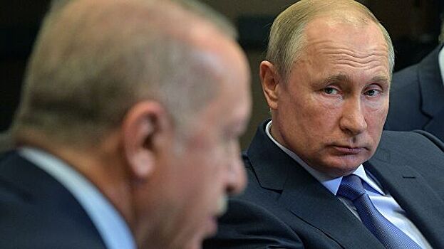 В Кремле раскрыли подробности встречи Путина и Эрдогана