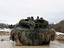 ВС РФ уничтожили шесть танков Leopard подряд, это сняли на видео