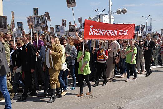 В Калининградском шествии Бессмертного полка принял участие Антон Красовский