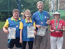 Жители Щербинки приняли участие в комплексной эстафете Новой Москвы