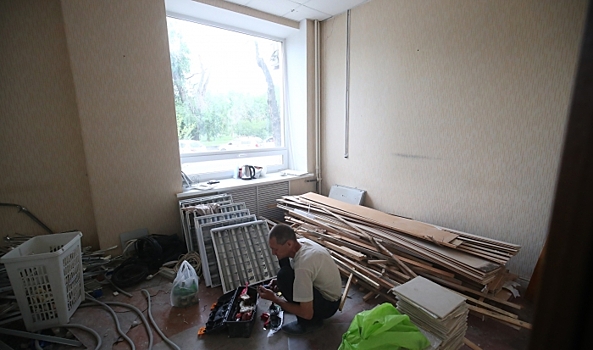 В Волгограде ремонтируют отделения женских консультаций