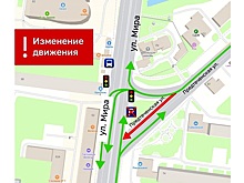 5 октября на перекрестке Мира — Предтеченской меняется схема движения