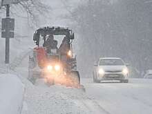 В Волгоградской области закрыли трассы из-за аномального снегопада