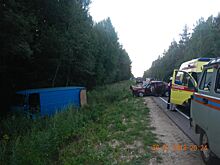 Костромич без всяких прав протаранил Mercedes-Benz