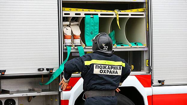 Пожар произошел в подвале строящегося дома на Волоколамском шоссе на северо-западе Москвы