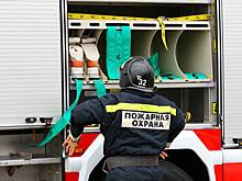Пожар произошел в подвале строящегося дома на Волоколамском шоссе на северо-западе Москвы