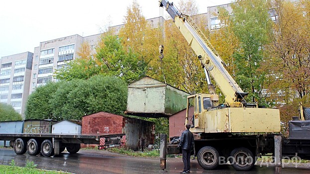 Более 400 незаконно установленных гаражей снесут в Вологде в этом году