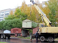 Более 400 незаконно установленных гаражей снесут в Вологде в этом году