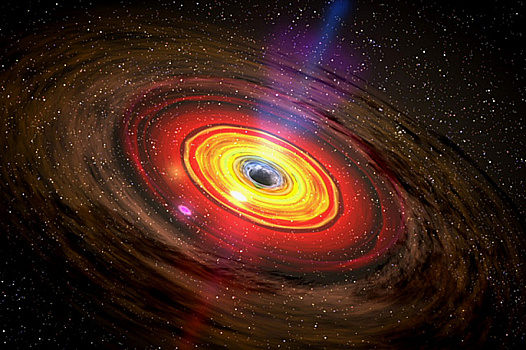 Во Вселенной открыли черные дыры в сто миллиардов солнц
