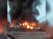 Склад для хранения оборудования для страйкбола загорелся в Реутове