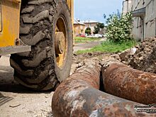 В Кургане из-за коммунальной аварии перекрыли улицу Бажова