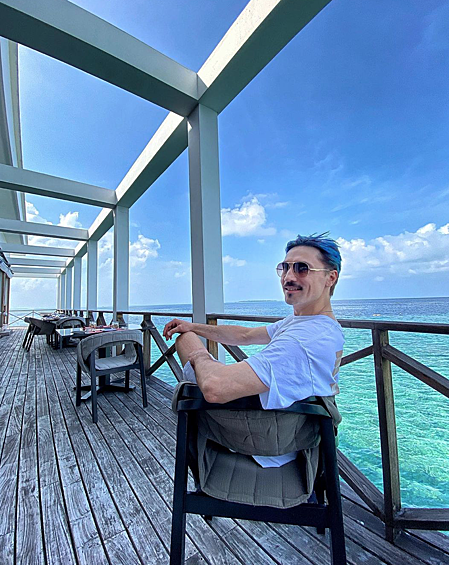 Дима Билан для отпуска выбрал Мальдивы.