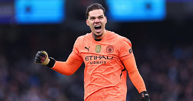 Эдерсон стал лучшим ассистентом среди вратарей в истории АПЛ. У голкипера «Ман Сити» 6 голевых пасов