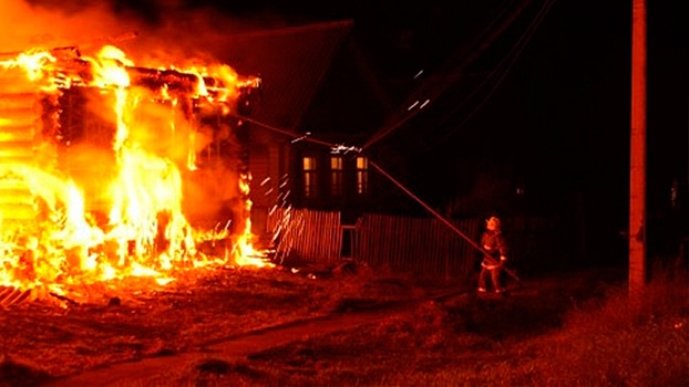 Шесть человек погибли при пожаре в Удмуртии