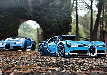 Bugatti Chiron превратили в конструктор из 3599 деталей