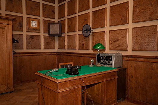 Музей Победы предложил посетителям попробовать себя в роли диктора Всесоюзного радио Юрия Левитана