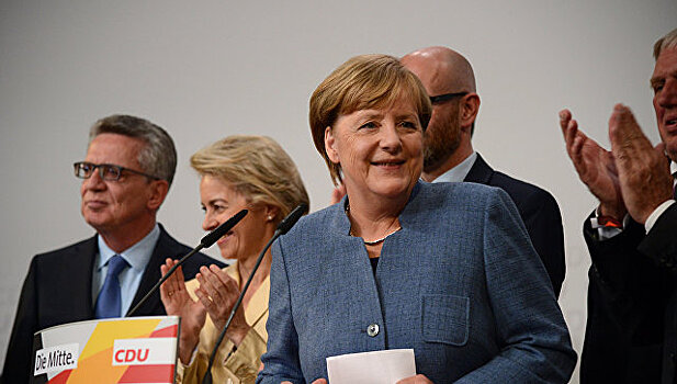 Меркель переизбрана в бундестаг