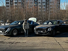 В Москве появились флагманские седаны Hongqi Guoya