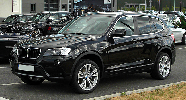 В России отзовут 33 тысячи автомобилей BMW X3 и X4