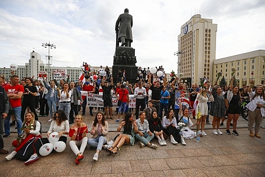 Протестующие в Минске начали расходиться