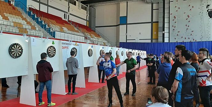 Ростовчане взяли «серебро» на чемпионате России по дартс