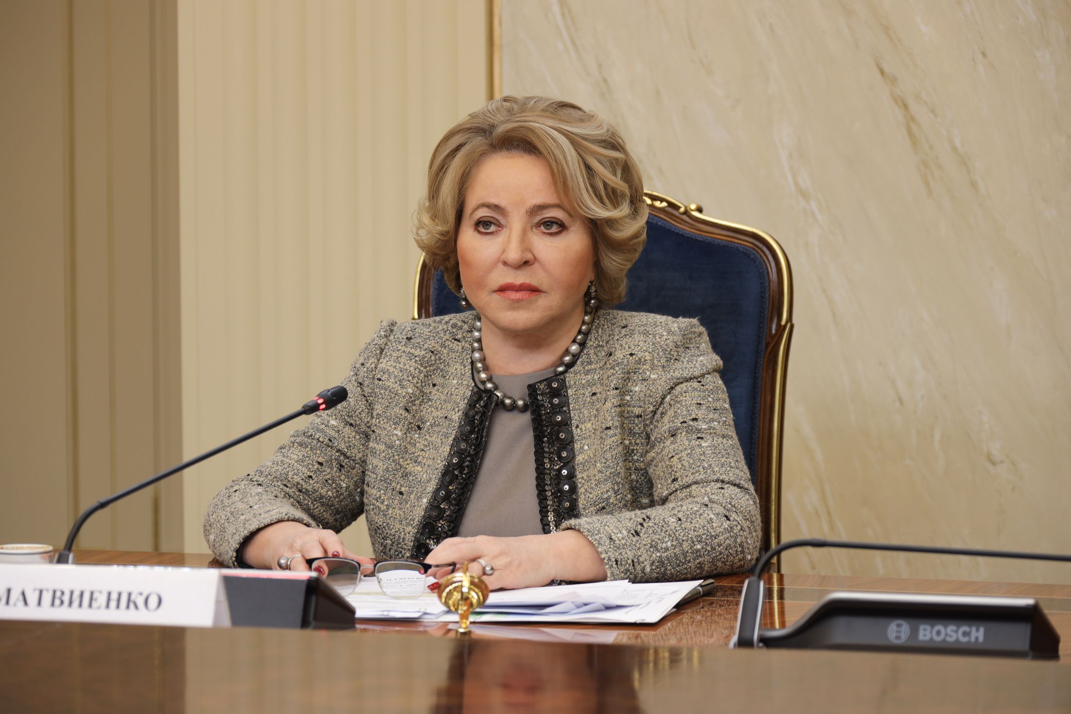 Матвиенко: Нацизм - зло, которое нужно пресекать на корню